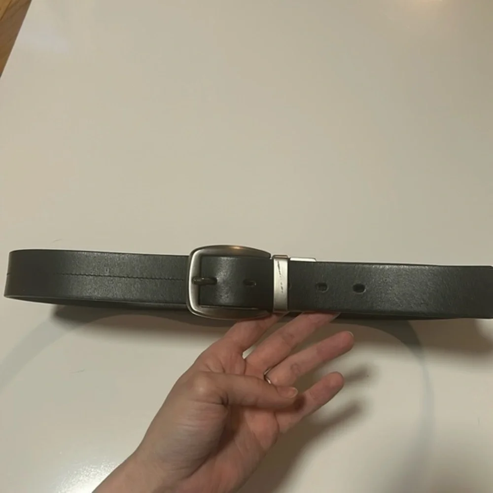 Fossil reversible‎ leather belt sz 36